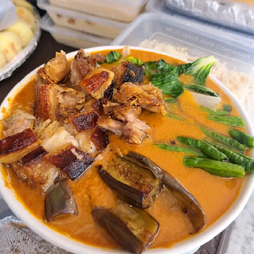 Crispy Chicken Kare Kare